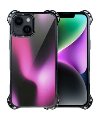 Etui do iPhone 14 Plus IBIZU DropGuard Ultra z MagSafe, Twilight Dreams, Magenta Flow