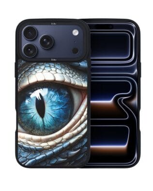 Etui do iPhone 17 Pro Max IBIZU DropGuard Matt z MagSafe, Smoki, Oko lodowego smoka