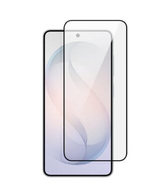 Szklana folia z powłoką ceramiczną na cały ekran 5D z czarną ramką do Samsung Galaxy S26 Plus