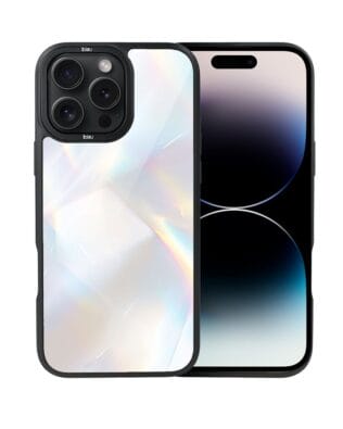 Etui do iPhone 14 Pro Max IBIZU DropGuard Matt z MagSafe, Ethereal Essence, Opalizujący diament