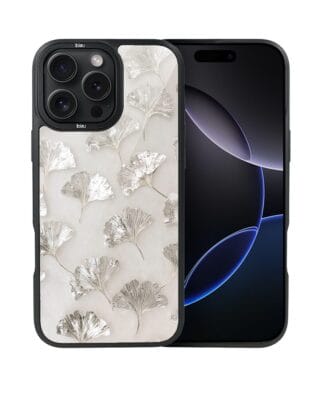 Etui do iPhone 16 Pro IBIZU DropGuard Matt z MagSafe, Ethereal Essence, Biały Onysk