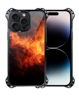 Etui do iPhone 14 Pro Max IBIZU DropGuard Ultra z MagSafe, Twilight Dreams, Inferno Sky