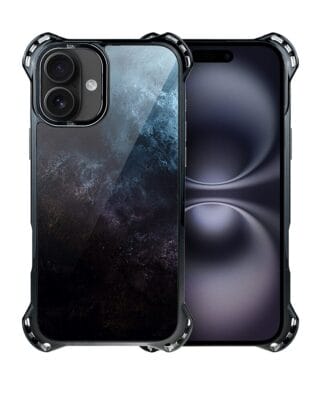 Etui do iPhone 16 IBIZU DropGuard Ultra z MagSafe, Twilight Dreams, Deep Ocean