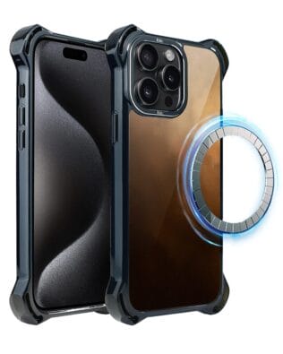 Etui do iPhone 15 Pro IBIZU DropGuard Ultra z MagSafe, Twilight Dreams, Desert Storm