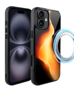 Etui do iPhone 16 Plus IBIZU DropGuard Matt z MagSafe, Twilight Dreams, Eclipse