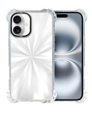 Etui do iPhone 16 IBIZU DropGuard Ultra z MagSafe, Ethereal Essence, Perłowy blask