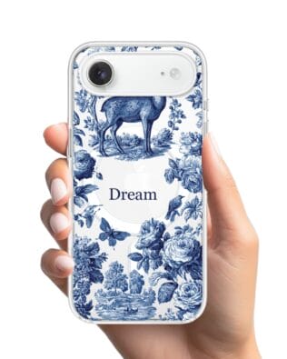 Etui do iPhone Air z MagSafe przeźroczyste, silikonowe Flexi, Mystic, Dream Deer