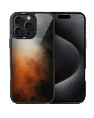 Etui do iPhone 15 Pro IBIZU DropGuard Matt z MagSafe, Twilight Dreams, Ember