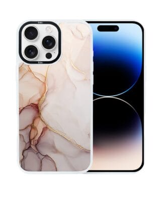 Etui do iPhone 14 Pro Max IBIZU DropGuard Matt z MagSafe, Ethereal Essence, Różany alabaster