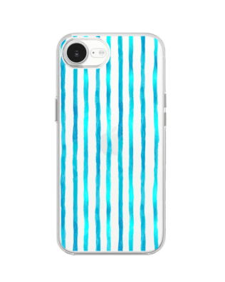 Etui do iPhone 17e przeźroczyste, silikonowe Flexi, szept fal