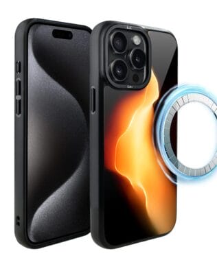 Etui do iPhone 15 Pro IBIZU DropGuard Matt z MagSafe, Twilight Dreams, Eclipse