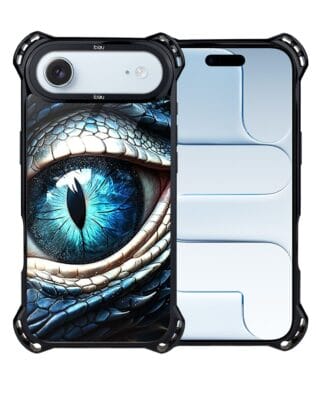Etui do iPhone Air IBIZU DropGuard Ultra z MagSafe, Smoki, Oko lodowego smoka