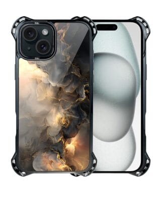 Etui do iPhone 15 Plus IBIZU DropGuard Ultra z MagSafe, Twilight Dreams, Stardust