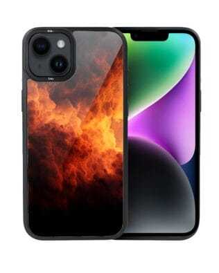 Etui do iPhone 14 Plus IBIZU DropGuard Matt z MagSafe, Twilight Dreams, Inferno Sky