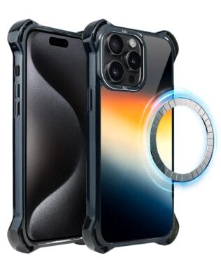 Etui do iPhone 15 Pro IBIZU DropGuard Ultra z MagSafe, Twilight Dreams, Aurora