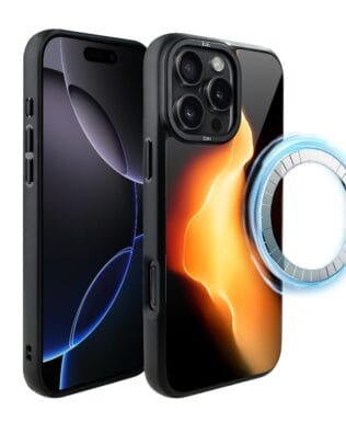 Etui do iPhone 16 Pro Max IBIZU DropGuard Matt z MagSafe, Twilight Dreams, Eclipse