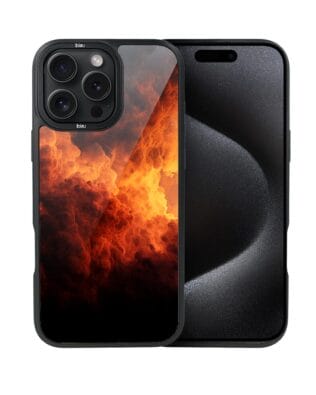 Etui do iPhone 15 Pro Max IBIZU DropGuard Matt z MagSafe, Twilight Dreams, Inferno Sky