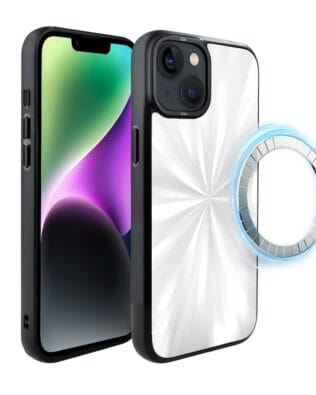 Etui do iPhone 14 IBIZU DropGuard Matt z MagSafe, Ethereal Essence, Perłowy blask