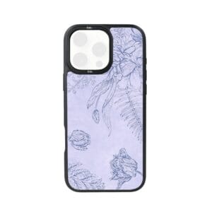 Kwiatowa płaskorzeźba