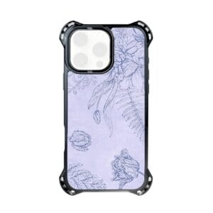 Kwiatowa płaskorzeźba