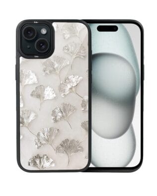 Etui do iPhone 15 Plus IBIZU DropGuard Matt z MagSafe, Ethereal Essence, Biały Onysk