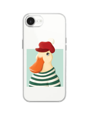 Etui do iPhone 16e przeźroczyste, kaczuszka
