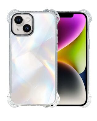 Etui do iPhone 14 IBIZU DropGuard Ultra z MagSafe, Ethereal Essence, Opalizujący diament