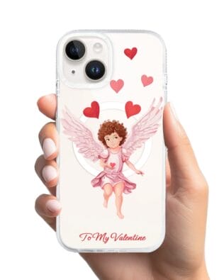 Etui do iPhone 14 z MagSafe przeźroczyste, silikonowe flexi, kupidyn