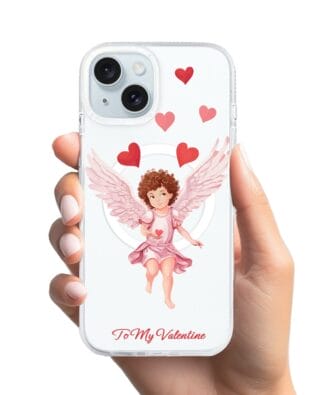 Etui do iPhone 15 z MagSafe przeźroczyste, silikonowe flexi, kupidyn