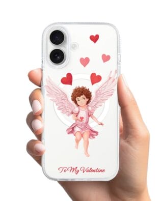 Etui do iPhone 16 z MagSafe przeźroczyste, silikonowe flexi, kupidyn