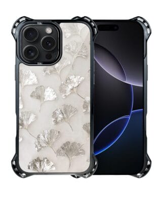 Etui do iPhone 16 Pro Max IBIZU DropGuard Ultra z MagSafe, Ethereal Essence, Biały Onysk