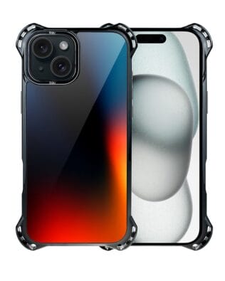 Etui do iPhone 15 IBIZU DropGuard Ultra z MagSafe, Twilight Dreams, Midnight Blue