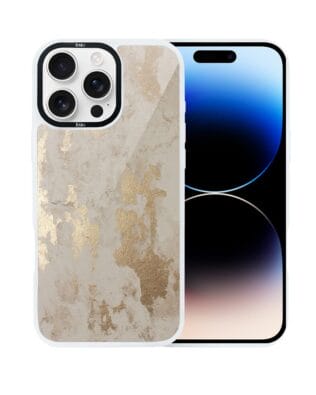 Etui do iPhone 14 Pro Max IBIZU DropGuard Matt z MagSafe, Ethereal Essence, Szampańskie złoto