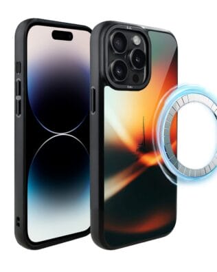 Etui do iPhone 14 Pro Max IBIZU DropGuard Matt z MagSafe, Twilight Dreams, Golden Hour