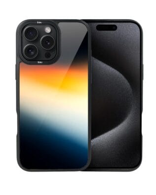 Etui do iPhone 15 Pro Max IBIZU DropGuard Matt z MagSafe, Twilight Dreams, Aurora