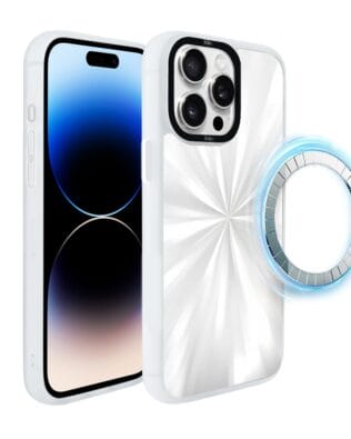 Etui do iPhone 14 Pro IBIZU DropGuard Matt z MagSafe, Ethereal Essence, Perłowy blask