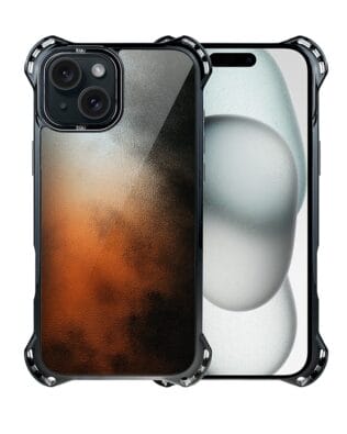 Etui do iPhone 15 Plus IBIZU DropGuard Ultra z MagSafe, Twilight Dreams, Ember