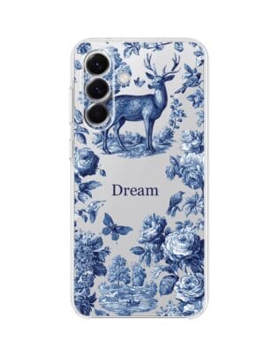 Etui do Samsung Galaxy A57 przeźroczyste, silikonowe Flexi, Mystic, Dream Deer