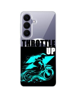Etui do Samsung Galaxy S26 z MagSafe przeźroczyste, silikonowe Flexi, Bikers, Cross na maxa