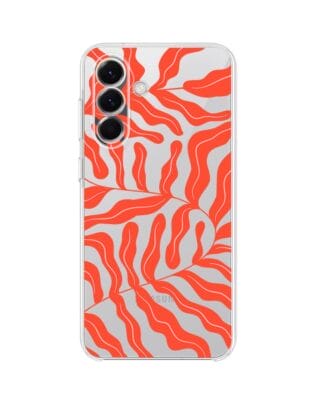 Etui do Samsung Galaxy A57 przeźroczyste, silikonowe Flexi, rafa koralowa