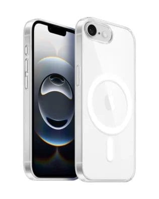 Etui do iPhone 17e Clear Case, twardy tył z MagSafe, przeźroczyste