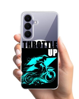 Etui do Samsung Galaxy S26 Plus z MagSafe przeźroczyste, silikonowe Flexi, Bikers, Cross na maxa