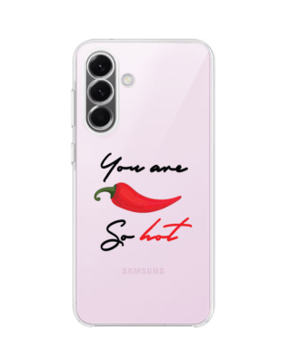 Etui do Samsung Galaxy A57 przeźroczyste, silikonowe Flexi, papryczka chilli