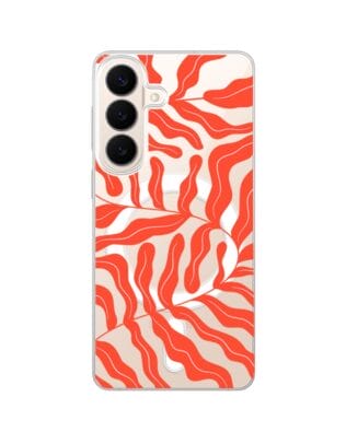 Etui do Samsung Galaxy S26 Plus z MagSafe przeźroczyste, silikonowe Flexi, rafa koralowa