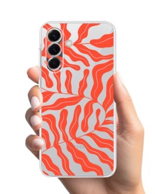Etui do Samsung Galaxy A57 przeźroczyste, silikonowe Flexi, rafa koralowa