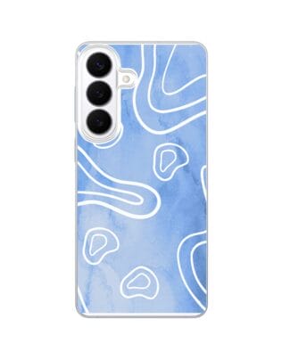 Etui do Samsung Galaxy S26 Plus z MagSafe przeźroczyste, silikonowe Flexi, Summer Patterns, morski wzór