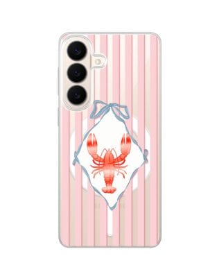 Etui do Samsung Galaxy S26 Plus z MagSafe przeźroczyste, silikonowe Flexi, Homar