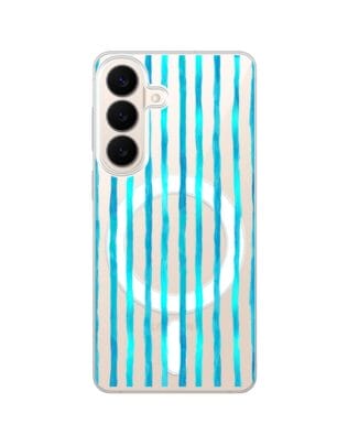 Etui do Samsung Galaxy S26 z MagSafe przeźroczyste, silikonowe Flexi, szept fal