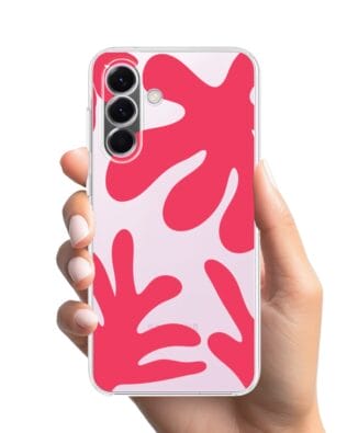 Etui do Samsung Galaxy A57 przeźroczyste, silikonowe Flexi, rafa