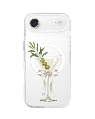 Etui do iPhone Air z MagSafe przeźroczyste, silikonowe Flexi, Paradise, Dry Martini